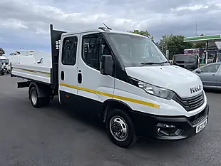 Used 2023 Iveco Daily Double Cab Tipper White - Interior and Exterior details 6