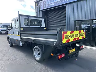 Used 2023 Iveco Daily Double Cab Tipper White - Interior and Exterior details 10