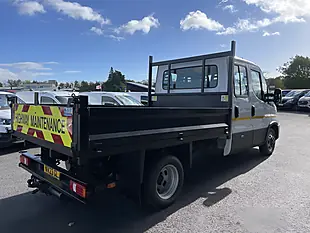 Used 2023 Iveco Daily Double Cab Tipper White - Interior and Exterior details 11