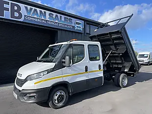 Used 2023 Iveco Daily Double Cab Tipper White - Interior and Exterior details 2