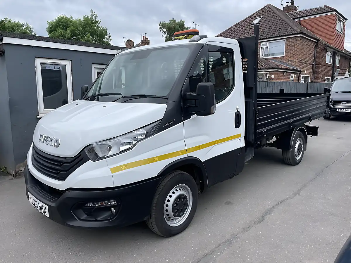 Used 2023 Iveco Daily Single Cab Tipper White - Interior and Exterior details 4