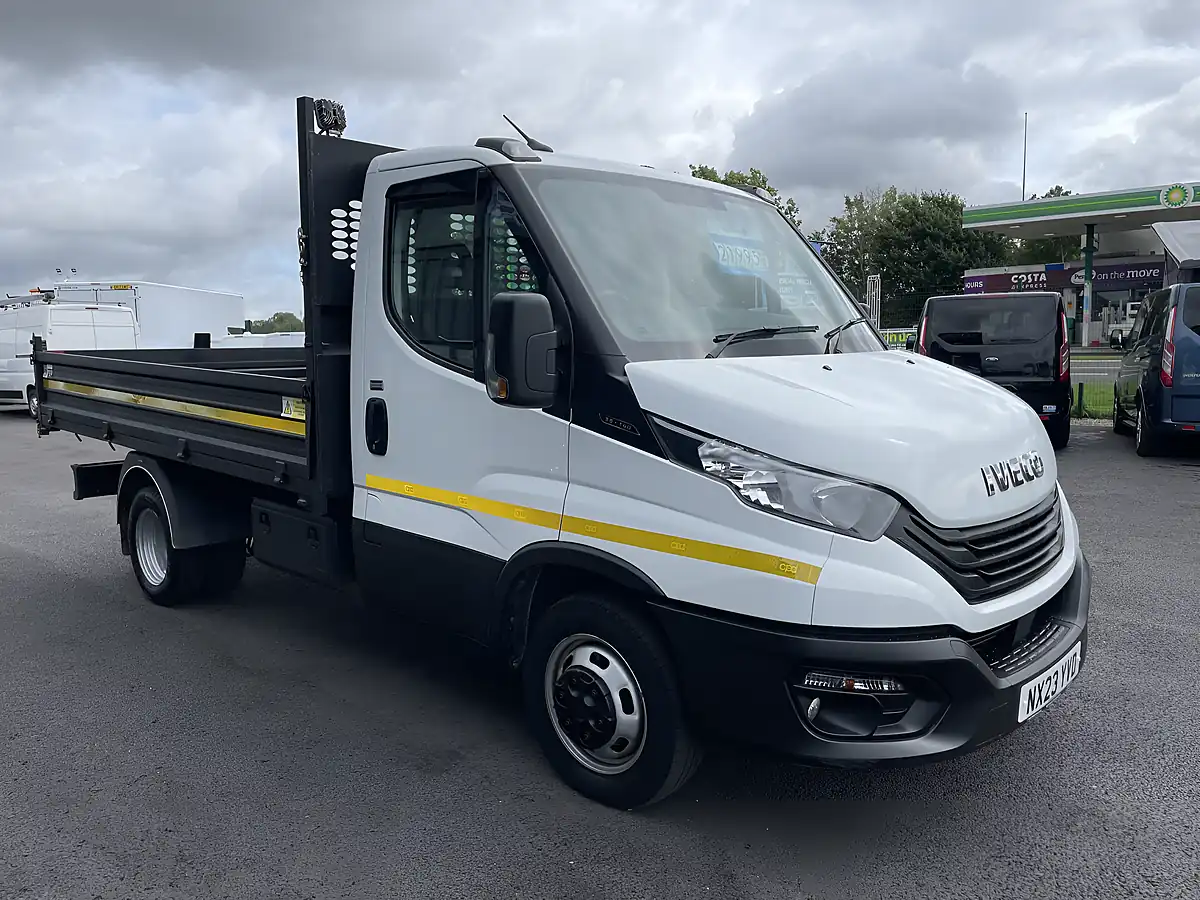 Used 2023 Iveco Daily Single Cab Tipper White - Interior and Exterior details 13