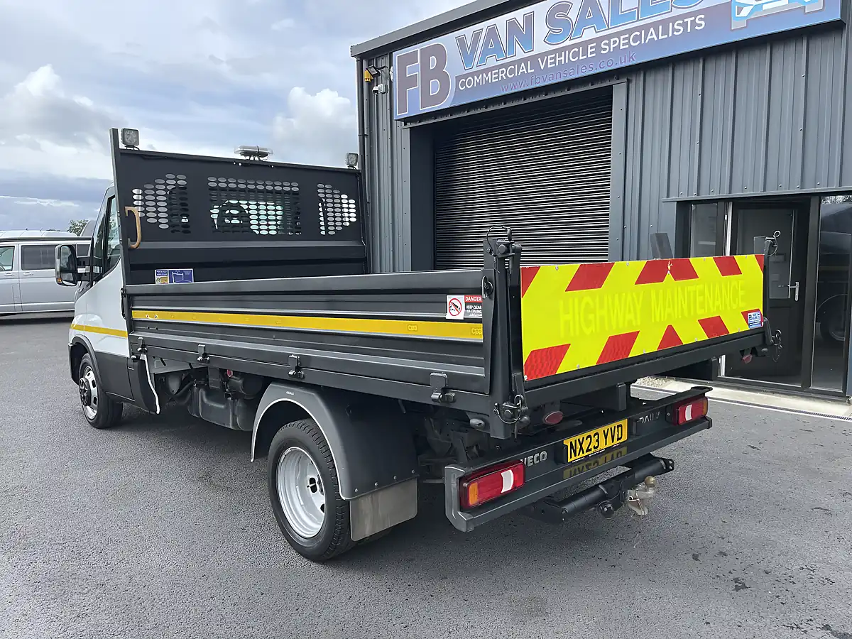 Used 2023 Iveco Daily Single Cab Tipper White - Interior and Exterior details 15