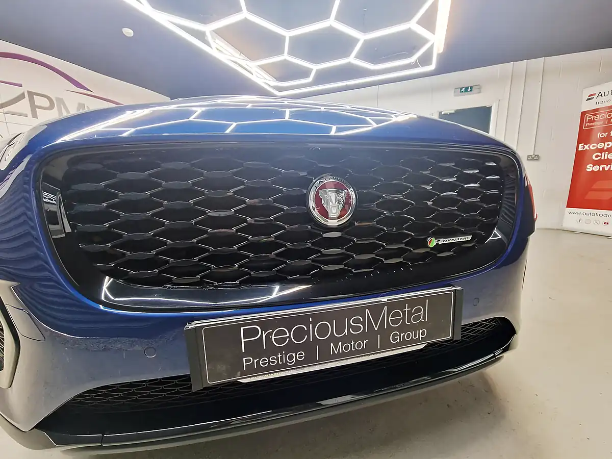 Used 2023 Jaguar E-Pace R-Dynamic Black Blue - Interior and Exterior details 10