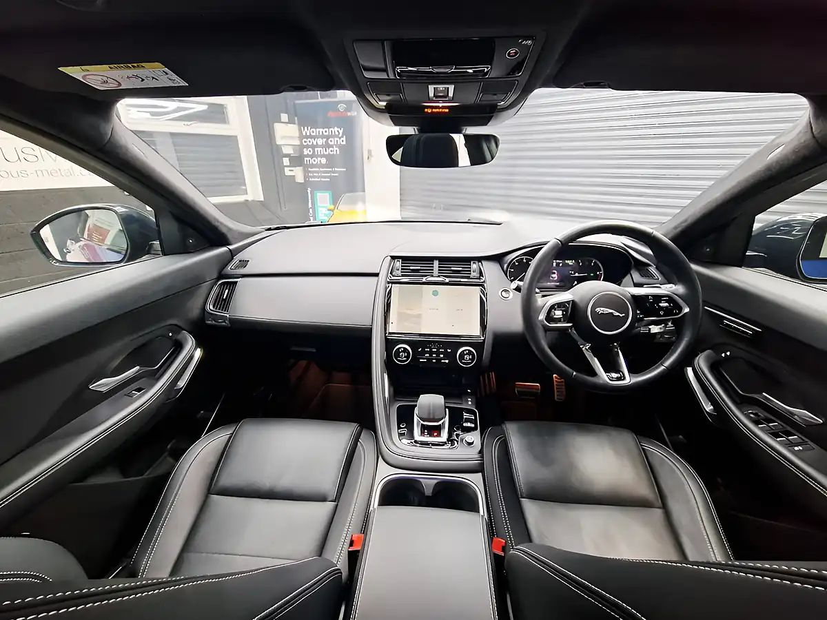 Used 2023 Jaguar E-Pace R-Dynamic Black Blue - Interior and Exterior details 11