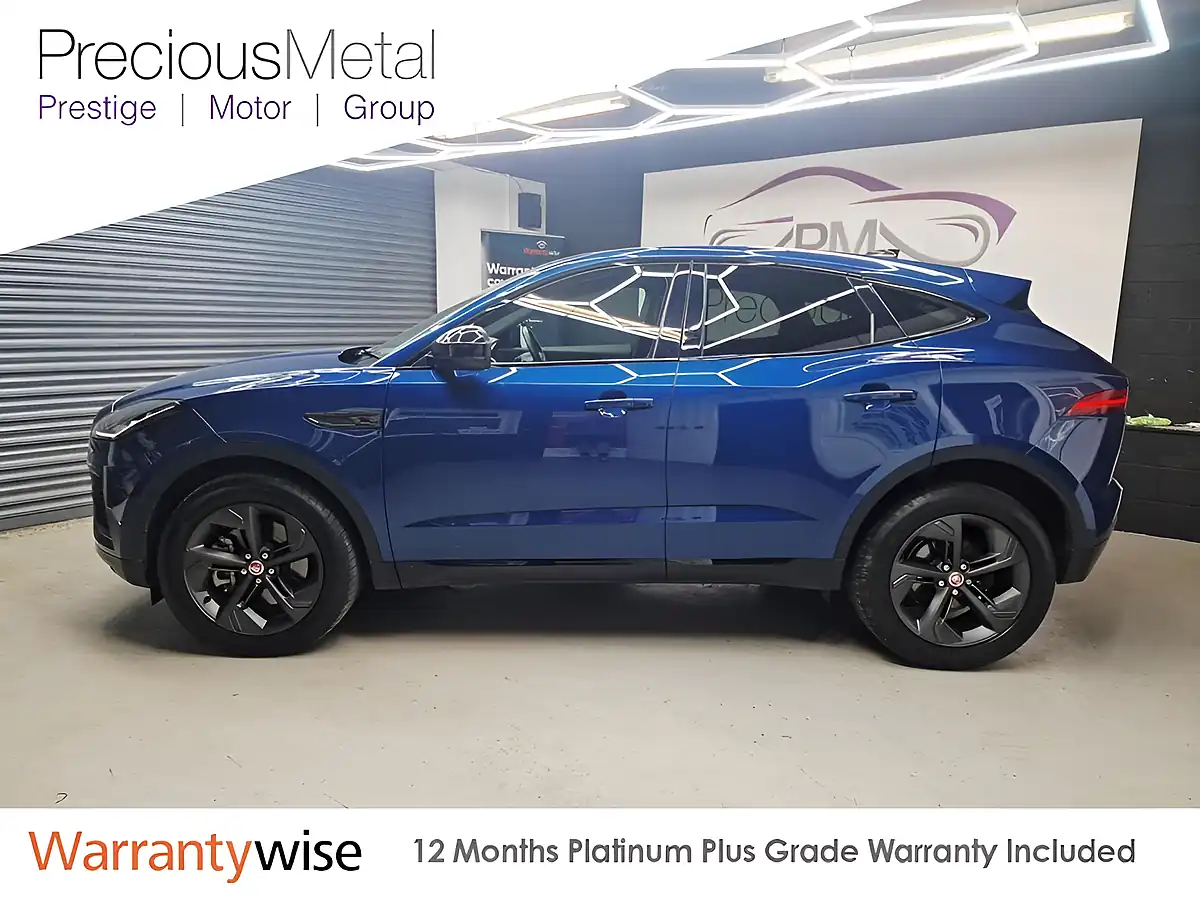 Used 2023 Jaguar E-Pace R-Dynamic Black Blue - Interior and Exterior details 2