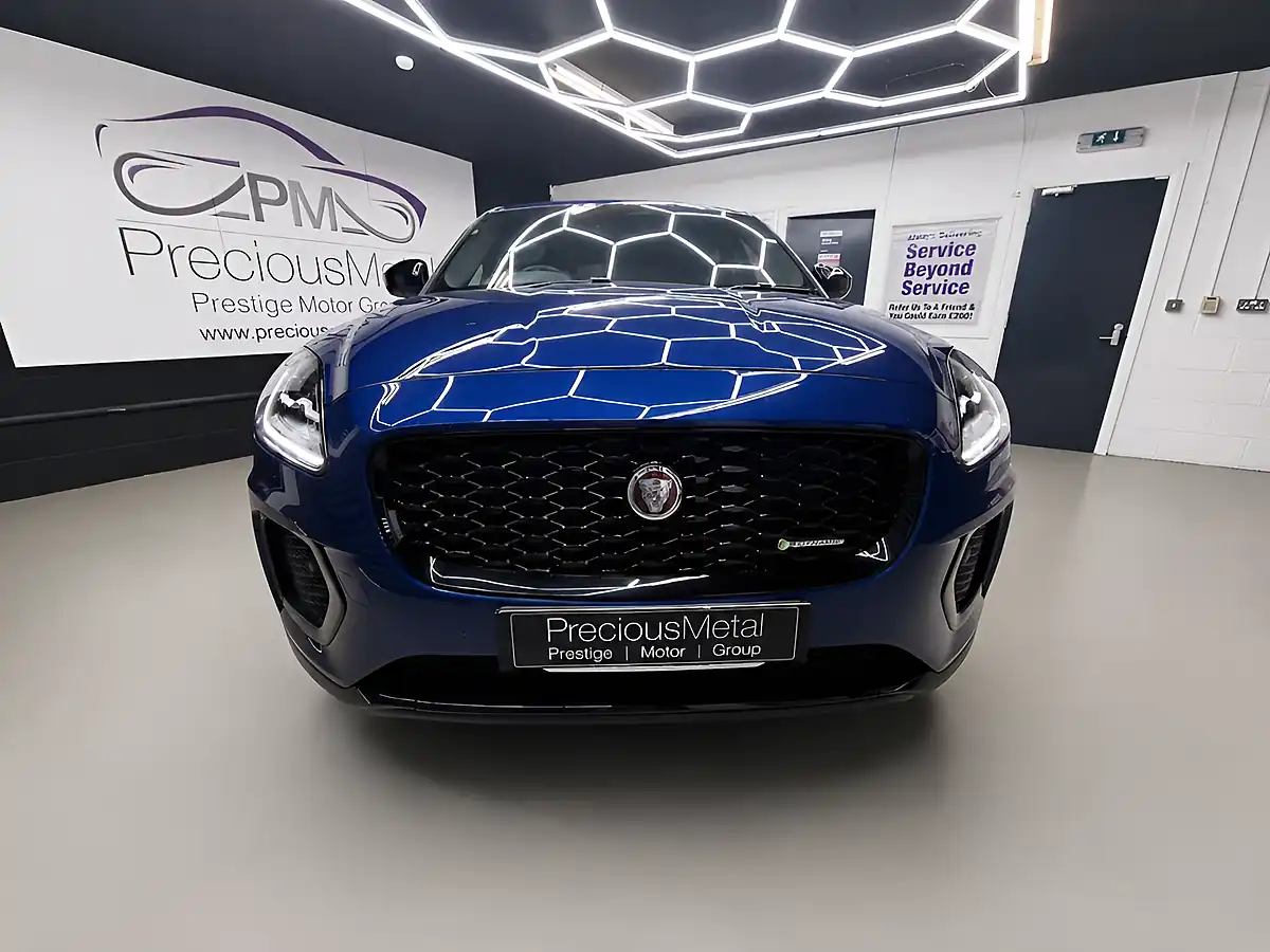 Used 2023 Jaguar E-Pace R-Dynamic Black Blue - Interior and Exterior details 4