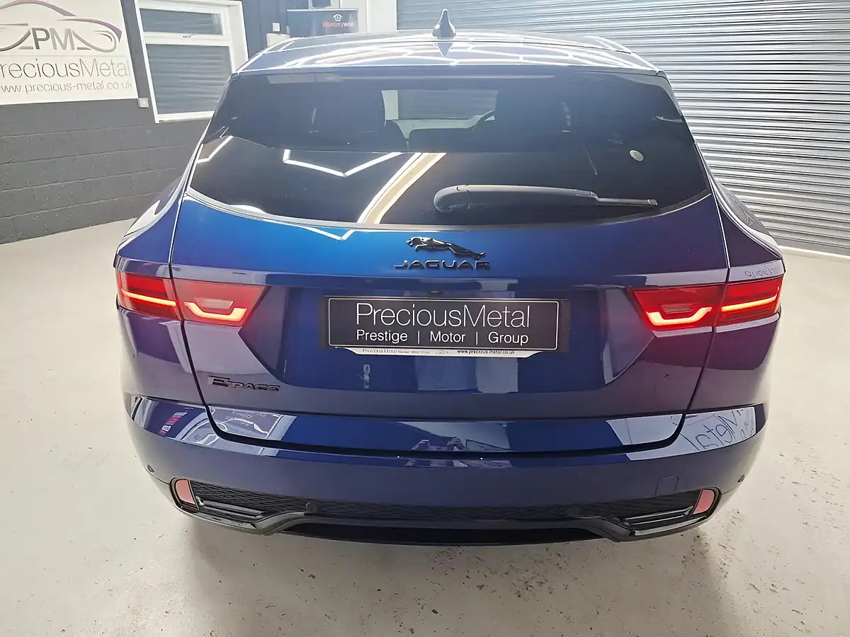Used 2023 Jaguar E-Pace R-Dynamic Black Blue - Interior and Exterior details 5