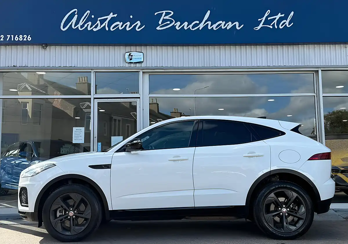 Used 2023 Jaguar E-Pace R-Dynamic Black White - Interior and Exterior details 2