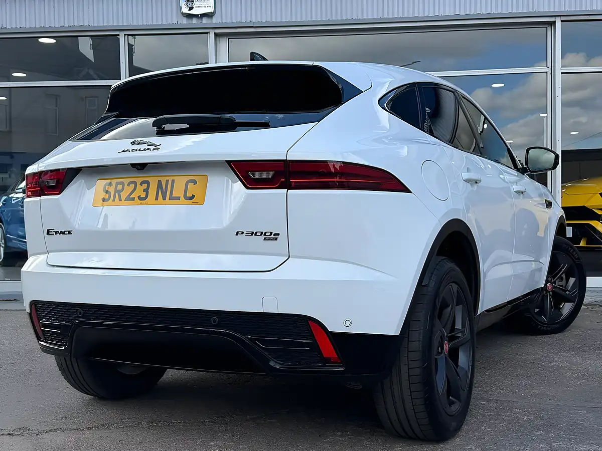 Used 2023 Jaguar E-Pace R-Dynamic Black White - Interior and Exterior details 3