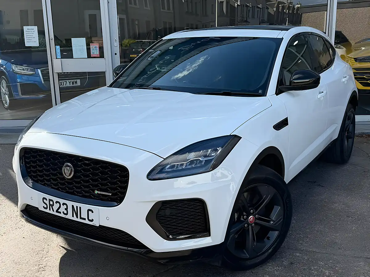 Used 2023 Jaguar E-Pace R-Dynamic Black White - Interior and Exterior details 4