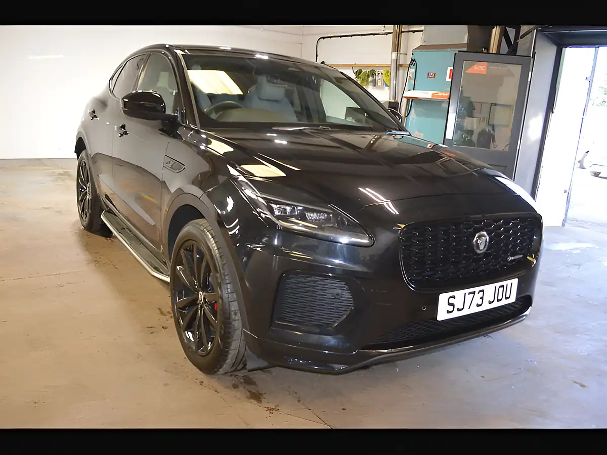 Used 2023 Jaguar E-Pace R-Dynamic Se Santorini Black - Interior and Exterior details 20