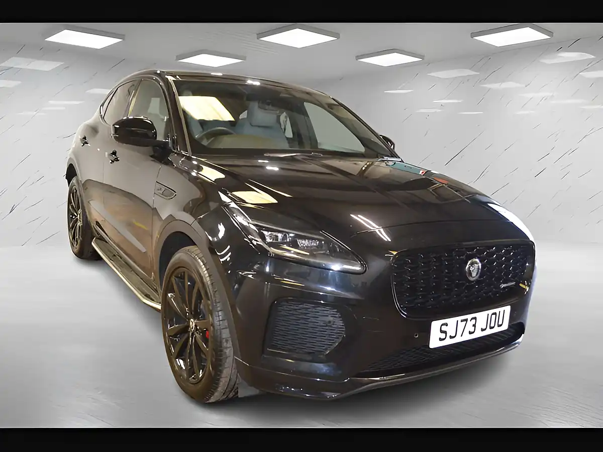 Used 2023 Jaguar E-Pace R-Dynamic Se Santorini Black - Interior and Exterior details 4