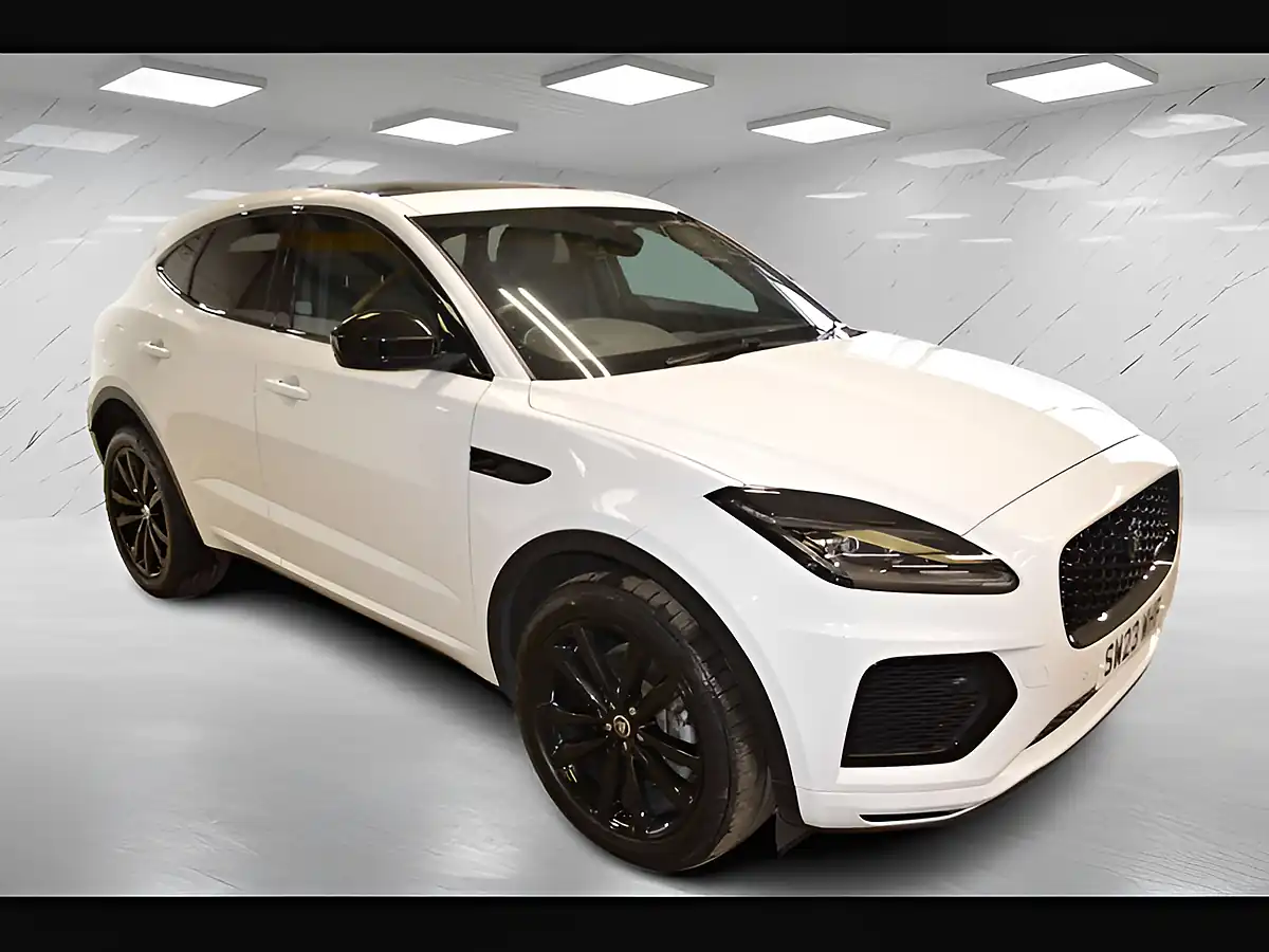 Used 2023 Jaguar E-Pace R-Dynamic Se White - Interior and Exterior details 4