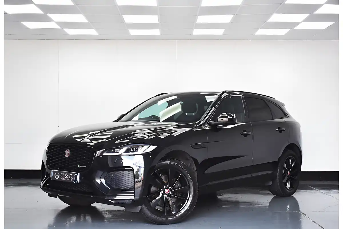 Used 2023 Jaguar F-Pace R-Dynamic Black Black - Front View