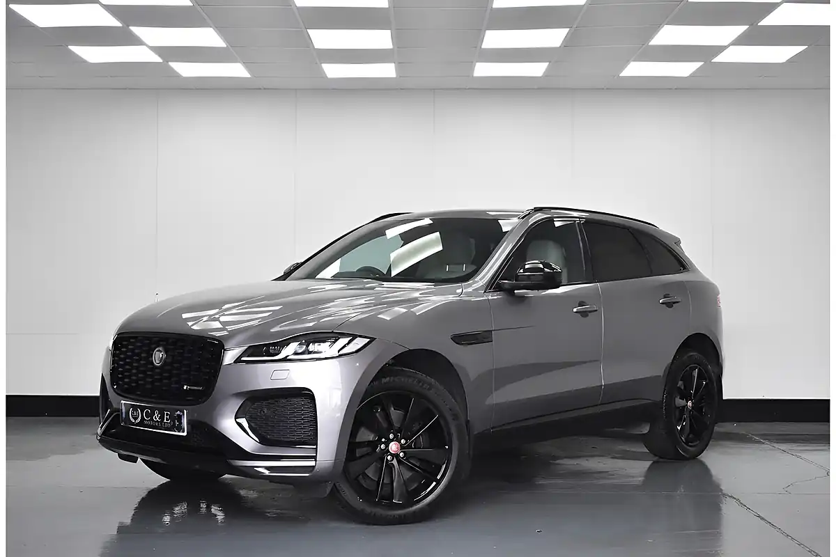 Used 2023 Jaguar F-Pace R-Dynamic Black Grey - Front View