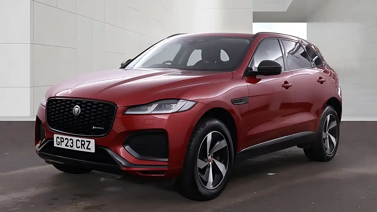 Used 2023 Jaguar F-Pace R-Dynamic Black Red - Interior and Exterior details 5