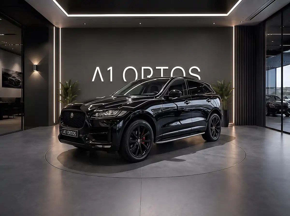 Used 2023 Jaguar F-Pace R-Dynamic Se Black Black - Interior and Exterior details 4