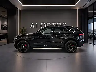 Used 2023 Jaguar F-Pace R-Dynamic Se Black Black - Interior and Exterior details 5