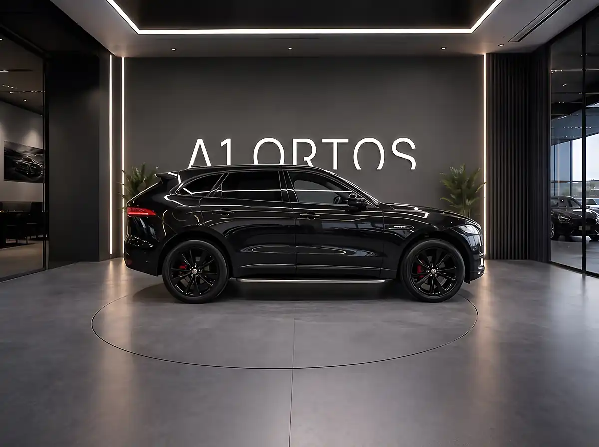 Used 2023 Jaguar F-Pace R-Dynamic Se Black Black - Interior and Exterior details 6