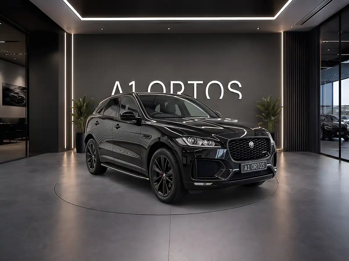 Used 2023 Jaguar F-Pace R-Dynamic Se Black Black - Interior and Exterior details 7
