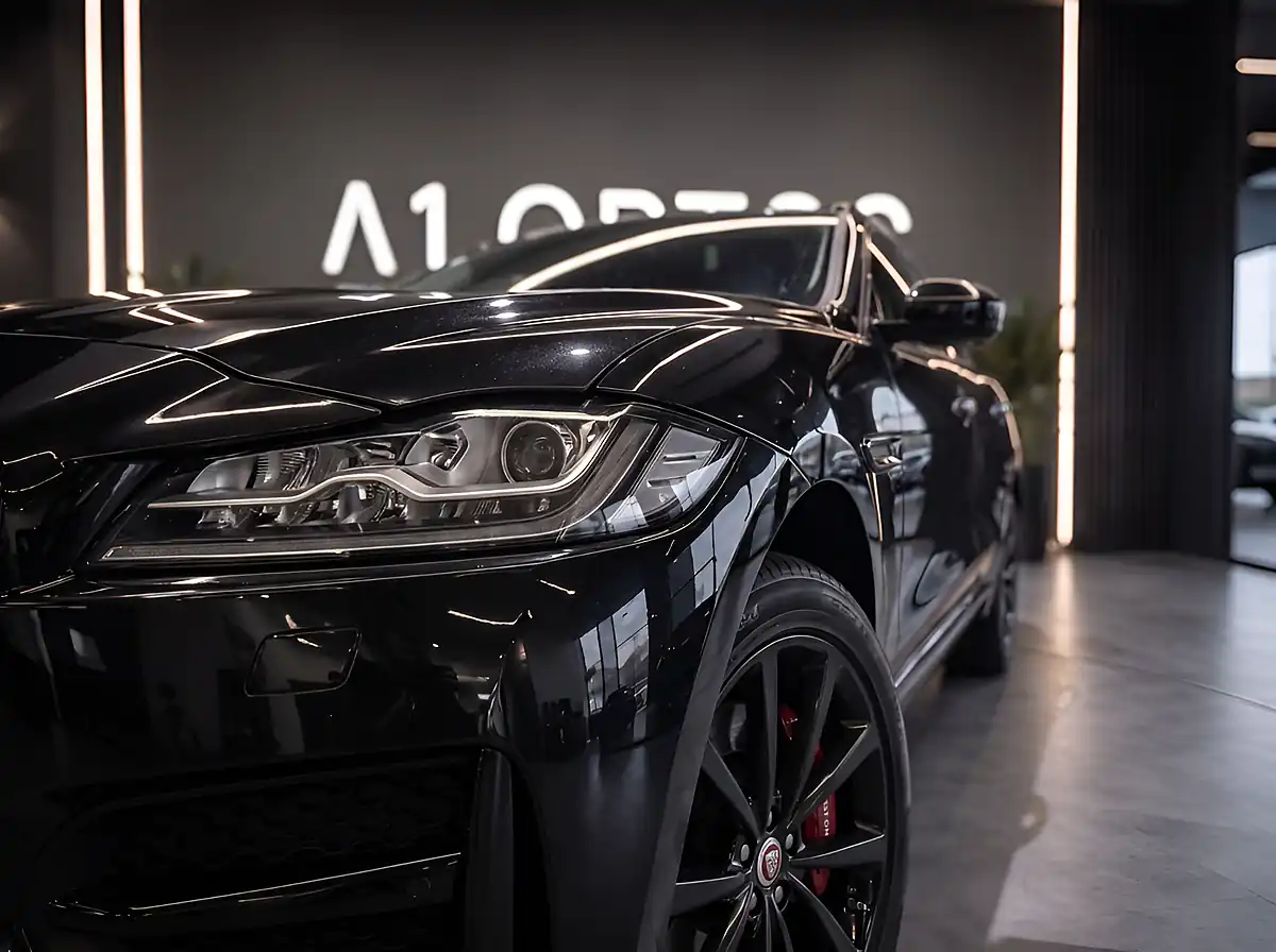 Used 2023 Jaguar F-Pace R-Dynamic Se Black Black - Interior and Exterior details 8