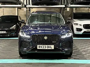 Used 2023 Jaguar F-Pace R-Dynamic Se Black Blue - Interior and Exterior details 4