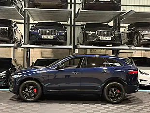 Used 2023 Jaguar F-Pace R-Dynamic Se Black Blue - Interior and Exterior details 6