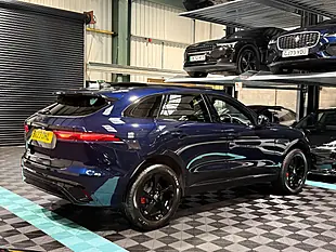 Used 2023 Jaguar F-Pace R-Dynamic Se Black Blue - Interior and Exterior details 9
