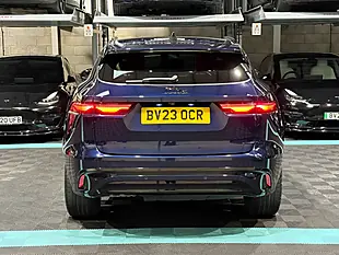 Used 2023 Jaguar F-Pace R-Dynamic Se Black Blue - Interior and Exterior details 8