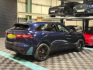 Used 2023 Jaguar F-Pace R-Dynamic Se Black Blue - Interior and Exterior details 9