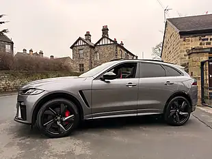Used 2023 Jaguar F-Pace Svr Eiger Grey - Interior and Exterior details 10
