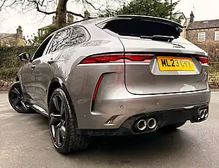Used 2023 Jaguar F-Pace Svr Eiger Grey - Interior and Exterior details 12