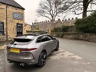 Used 2023 Jaguar F-Pace Svr Eiger Grey - Interior and Exterior details 13