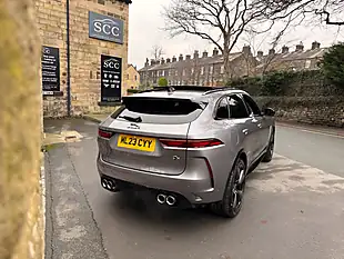 Used 2023 Jaguar F-Pace Svr Eiger Grey - Interior and Exterior details 14