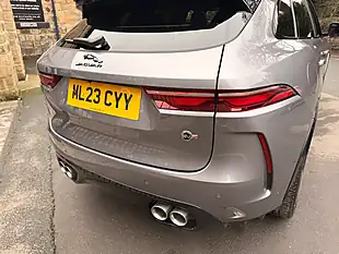 Used 2023 Jaguar F-Pace Svr Eiger Grey - Interior and Exterior details 19