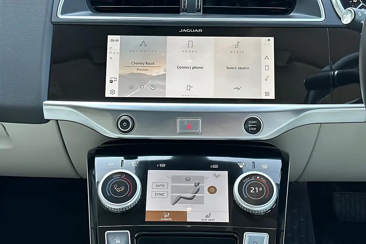 Used 2023 Jaguar I-Pace R-Dynamic Hse Black Portofino Blue - Interior and Exterior details 12
