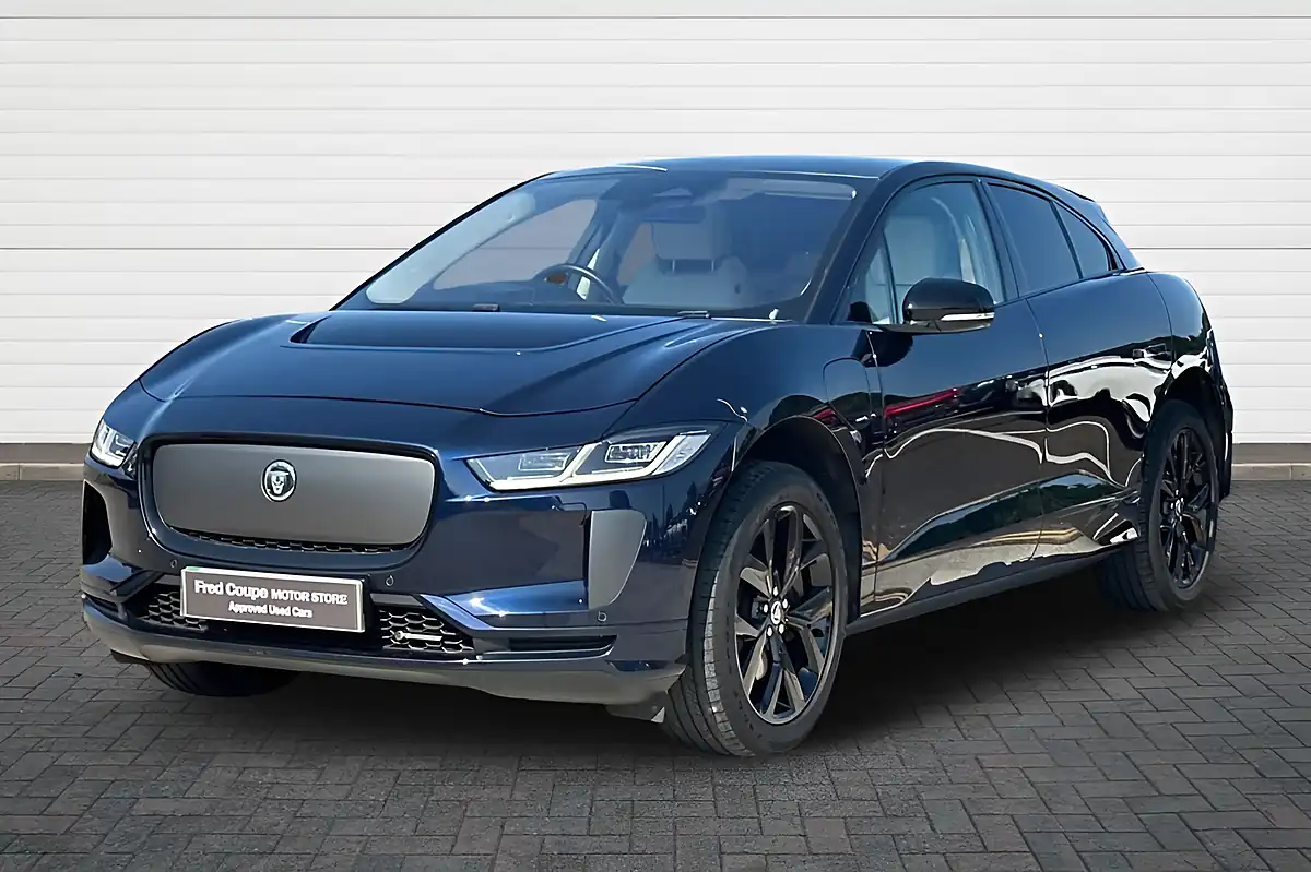 Used 2023 Jaguar I-Pace R-Dynamic Hse Black Portofino Blue - Interior and Exterior details 7