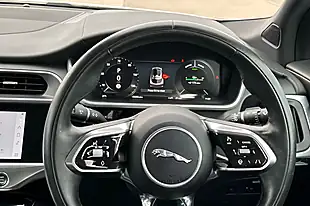 Used 2023 Jaguar I-Pace R-Dynamic Se Black Ostuni Pearl White - Interior and Exterior details 10