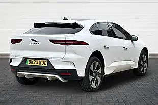 Used 2023 Jaguar I-Pace R-Dynamic Se Black Ostuni Pearl White - Interior and Exterior details 3
