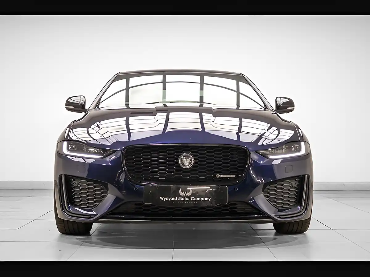 Used 2023 Jaguar Xe R-Dynamic S Portofino Blue - Interior and Exterior details 5
