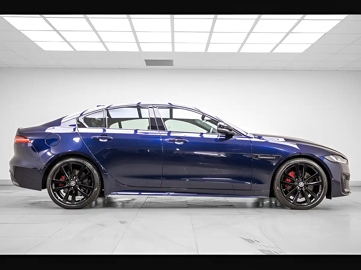Used 2023 Jaguar Xe R-Dynamic S Portofino Blue - Interior and Exterior details 6