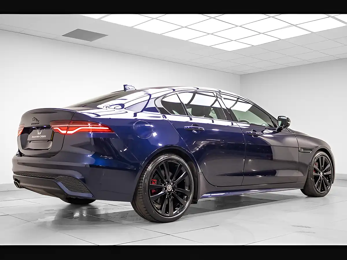 Used 2023 Jaguar Xe R-Dynamic S Portofino Blue - Interior and Exterior details 7