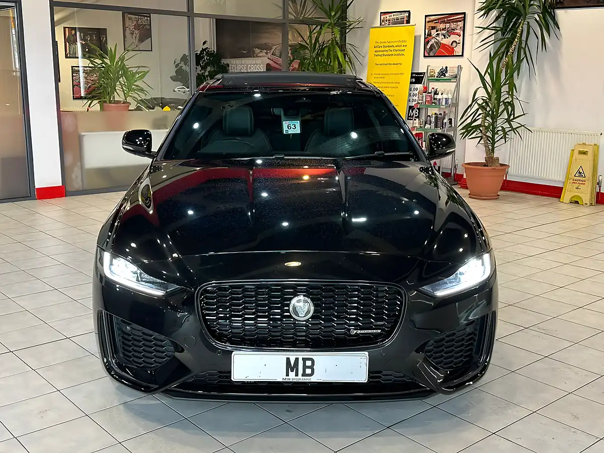 Used 2023 Jaguar Xe R-Dynamic Se Black Black - Interior and Exterior details 4