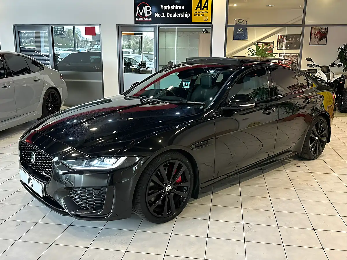 Used 2023 Jaguar Xe R-Dynamic Se Black Black - Interior and Exterior details 5