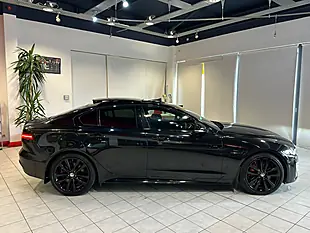 Used 2023 Jaguar Xe R-Dynamic Se Black Black - Interior and Exterior details 7