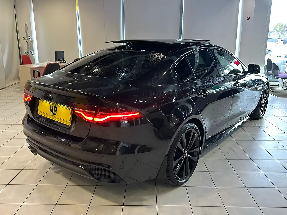 Used 2023 Jaguar Xe R-Dynamic Se Black Black - Interior and Exterior details 8
