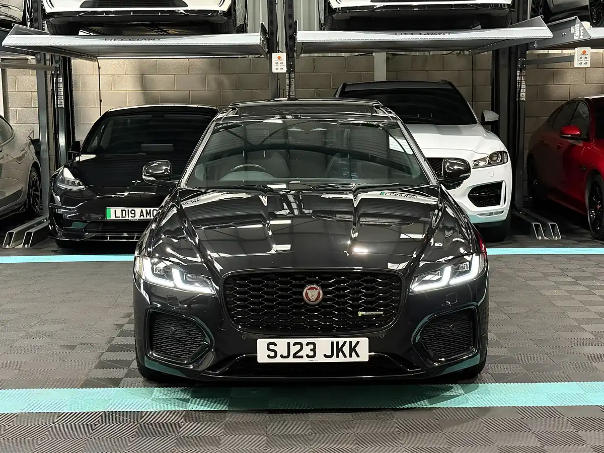 Used 2023 Jaguar Xf R-Dynamic Black Black - Interior and Exterior details 4
