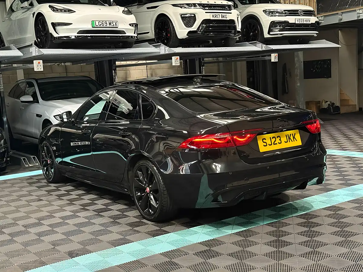Used 2023 Jaguar Xf R-Dynamic Black Black - Interior and Exterior details 7