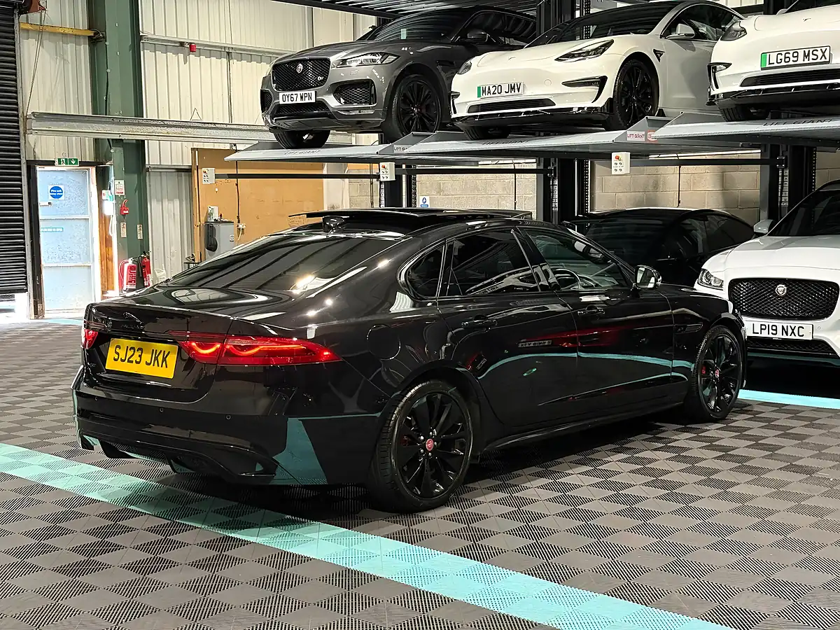 Used 2023 Jaguar Xf R-Dynamic Black Black - Interior and Exterior details 9